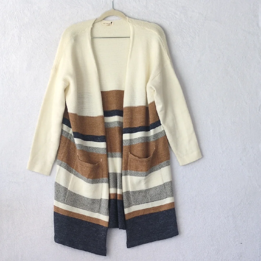 Mindy Mae's Market Women's Cozy Knit Long Cardigan‎ Size S